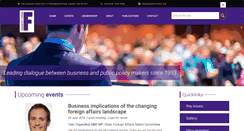 Desktop Screenshot of industry-forum.org